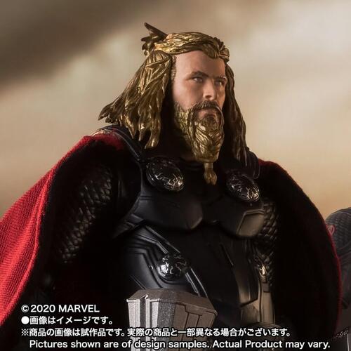 Bandai Tamashii Nations S.H. Figuarts Marvel Avengers Endgame Thor Final Battle Edition Action Figure