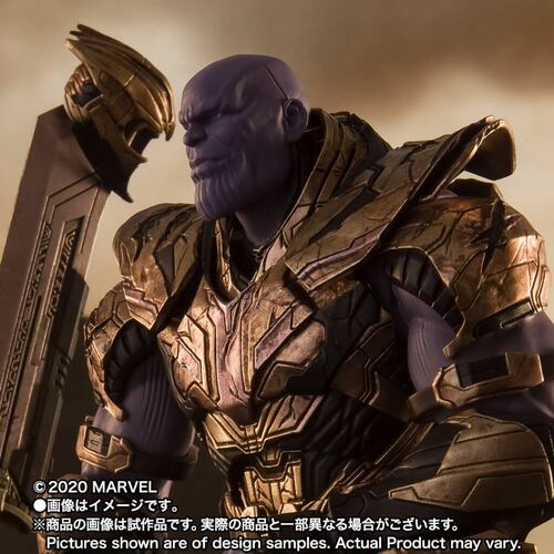 Bandai Tamashii Nations S.H. Figuarts Marvel Avengers Endgame Thanos Final Battle Edition Action Figure