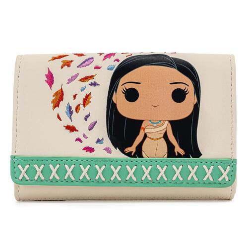 Loungefly Disney Pocahontas Meeko Earth Day Tri-Fold Wallet