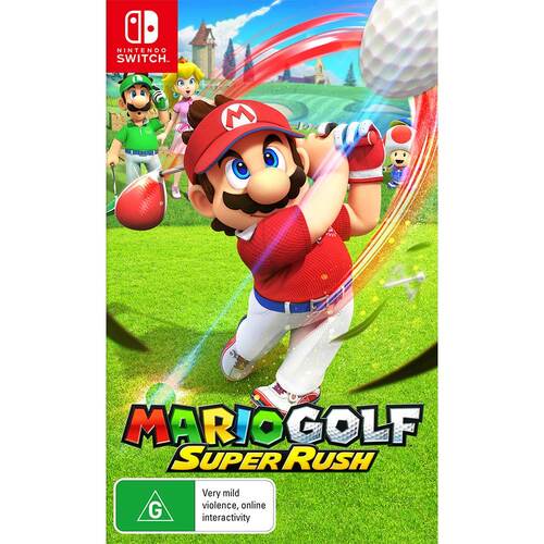 Nintendo Switch Mario Golf Super Rush Game
