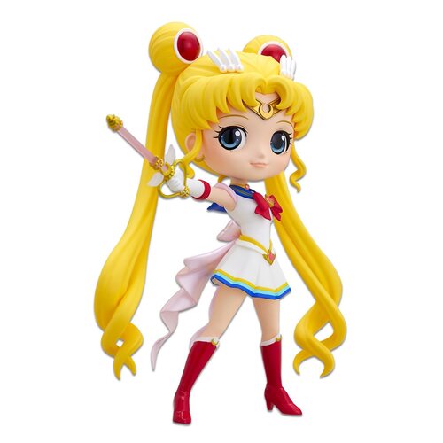 Banpresto Q Posket Pretty Guardian Sailor Moon Eternal The Movie Super Sailor Moon Figure (Kaleidoscope Version)