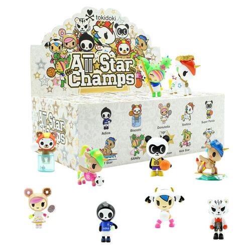 Tokidoki All Star Champs Series 1 Display Case of 12 Blind Boxes