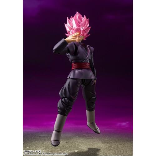 Bandai Tamashii Nations S.H. Figuarts Dragon Ball Super Goku Black Super Saiyan Rose Action Figure