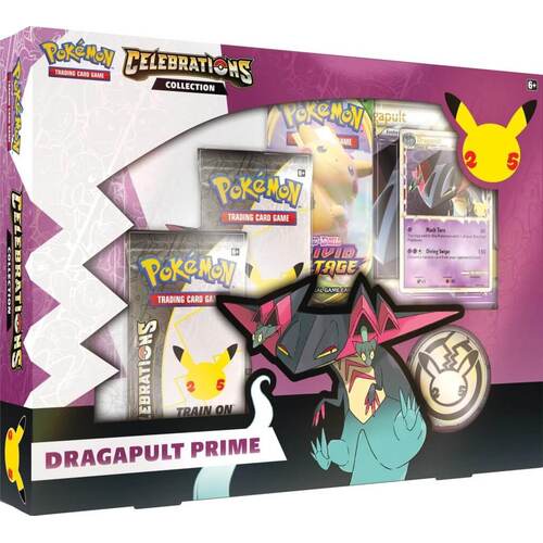 Pokemon TCG Celebrations Collection Dragapult Prime Box