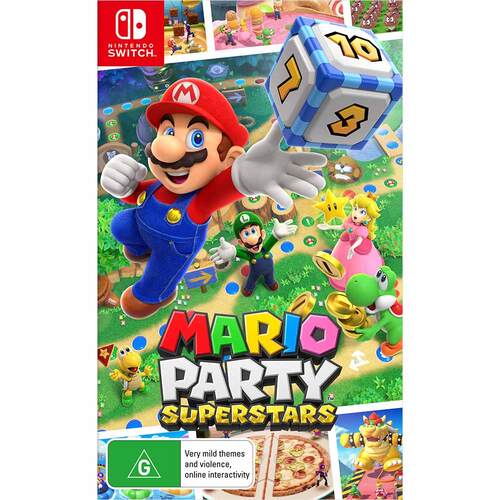 Nintendo Switch Mario Party Superstars Game