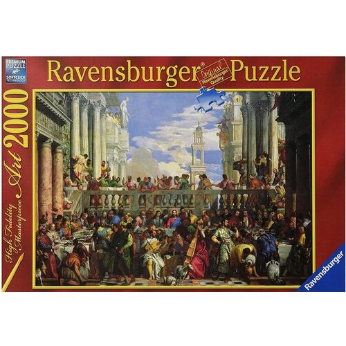 Ravensburger Paolo Veronese Marriage at Cana 2000pc Puzzle
