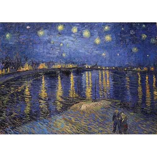 Ravensburger Vincent Van Gogh The Starry Night Over The Rhone 1888 1000pc Puzzle