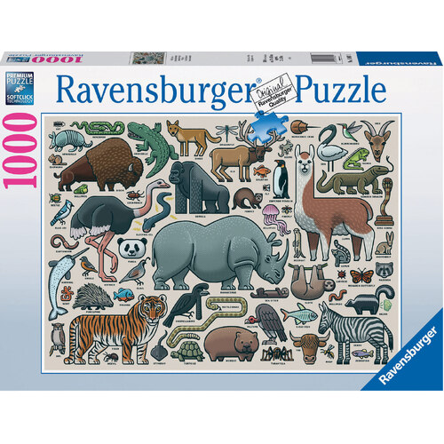 Ravensburger You Wild Animal 1000pc Puzzle