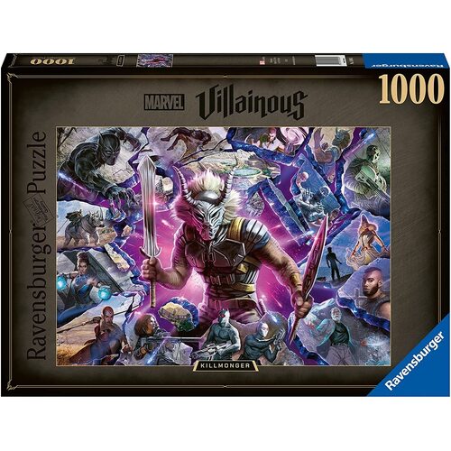 Ravensburger Marvel Villainous Killmonger 1000pc Puzzle