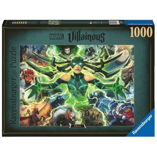 Ravensburger Marvel Villainous Hela 1000pc Puzzle