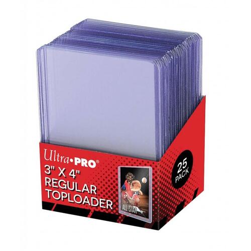 Ultra PRO 3" x 4" Top Loader Regular Clear 25-Pack