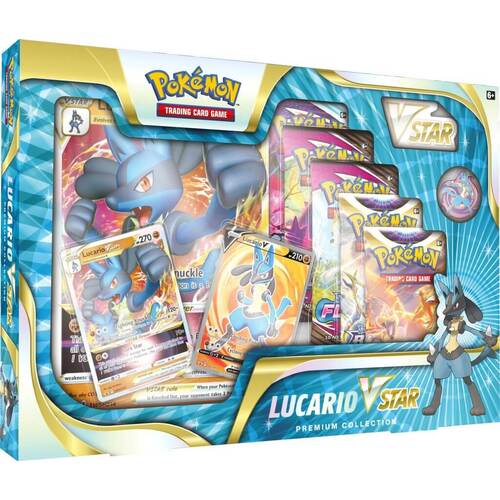 Pokemon TCG Lucario VSTAR Premium Collection Box