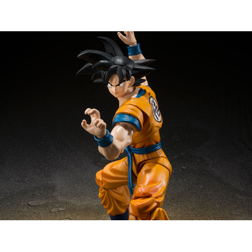 Bandai Tamashii Nations S.H. Figuarts Dragon Ball Super Movie Super Hero Son Goku Action Figure