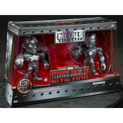 Jada Iron man figures 4/" en métal Marvel